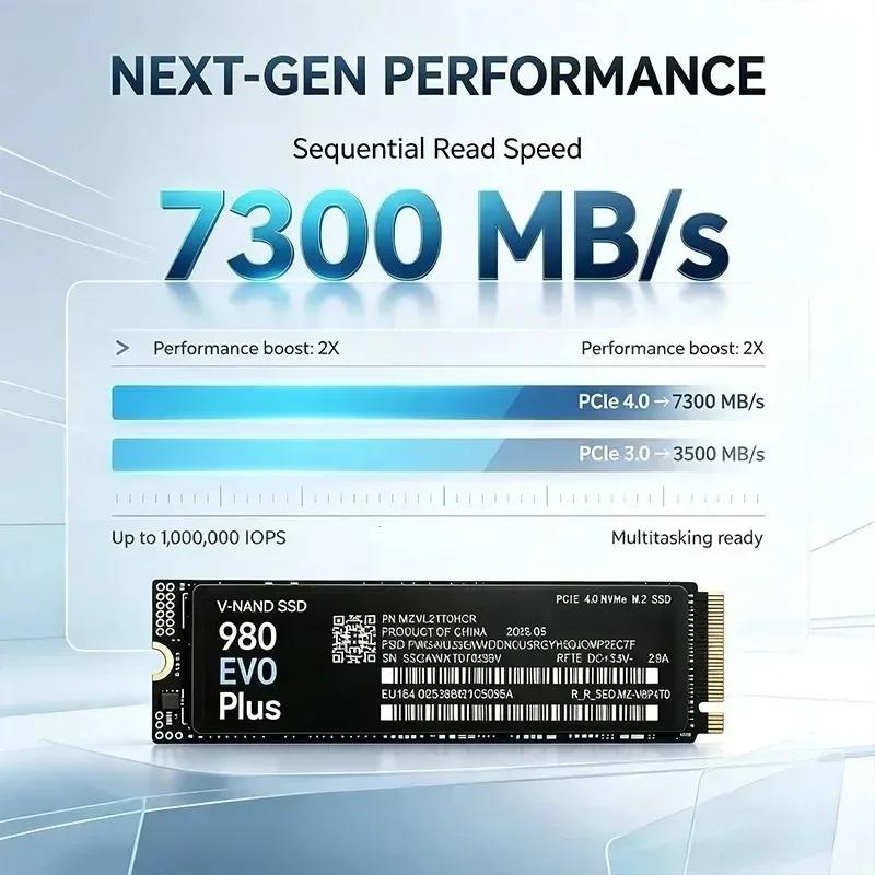 980 EVO Plus M.2 2280 NVMe PCI – M.2 Nvme 4Tb Pcie 4.0 Ssd Bewertung und Preis