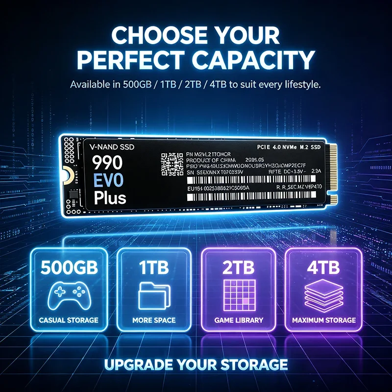 M.2 NVMe SSD 990 EVO Plus 500G – M.2 Nvme 4Tb Pcie 4.0 Ssd Bewertung und Preis