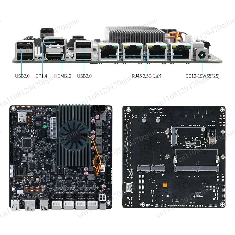 N100 6-Bay NAS-Motherboard Min – Nas Motherboard N100 6 Sata Bewertung und Preis